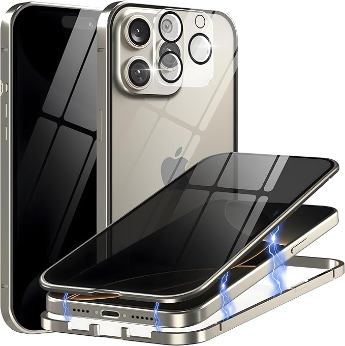 Privacy Magnetic Case for iPhone 16 by Eorkvr