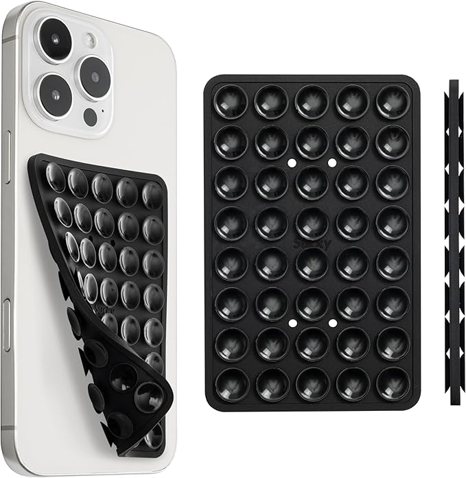 SUCKY Silicone Suction Phone Case Adhesive Mount by Sucky
