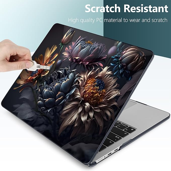 TWOLSKOO for M4 MacBook Air 13.6 inch Case 2025-2022 Release M4 A3240 M3 A3113 - Image 4