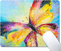 Colorful Butterfly Mouse Pad, Oil Painting Art Mousepad by EASTSMOOTH