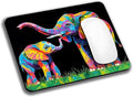 Colorful Art Animal Elephant Mouse Pads by EASTSMOOTH