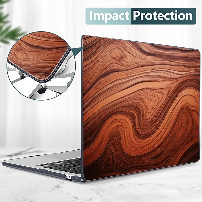TWOLSKOO Compatible with M4 MacBook Air 15 inch Case 2025-2023 Released Model - Image 6