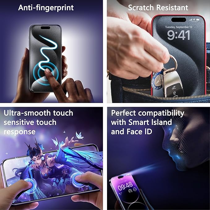 2 Pack Privacy Screen Protector - Image 6