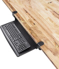 EHO Clamp-On Retractable Adjustable Keyboard Tray, Under Desk Ergonomic by EHOPrime