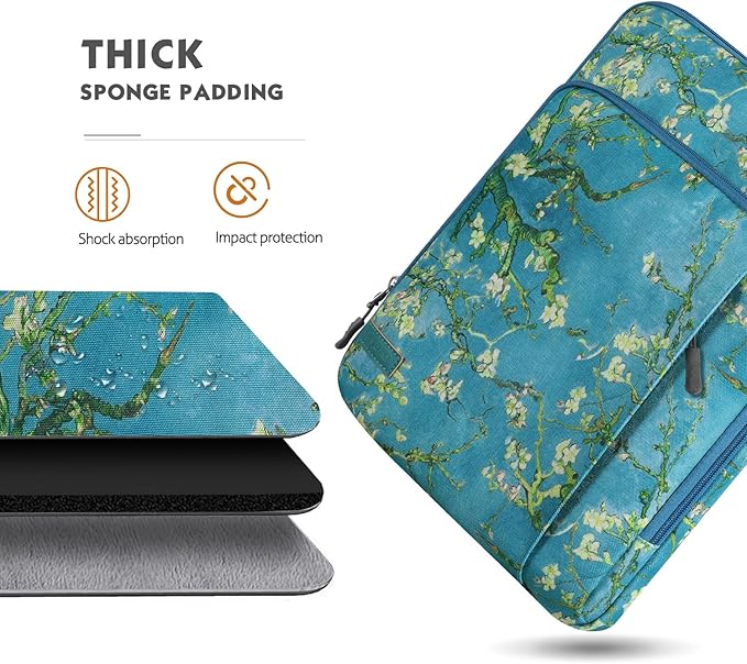 MoKo Laptop Sleeve Bag for 13.3-14 Inch, Notebook Carrying Case - Image 4