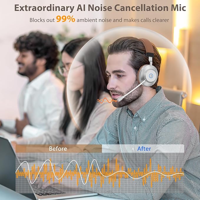 Earbay Wireless Headset with Mic - Image 2