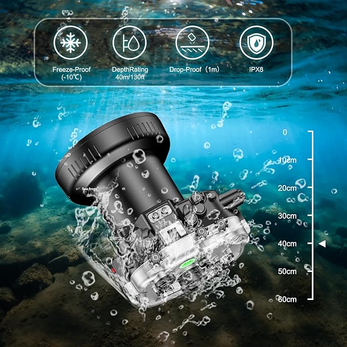 Sea frogs Waterproof Camera Housing Compatible - Image 2