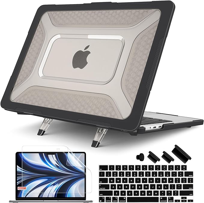 Batianda Case for New MacBook Air 13.6 inch 2025 M4 Chip 2024 2022 Release by Batianda
