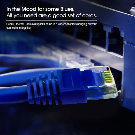 GearIT 24-Pack, Cat5e Ethernet Patch Cable 1 Foot - Image 9