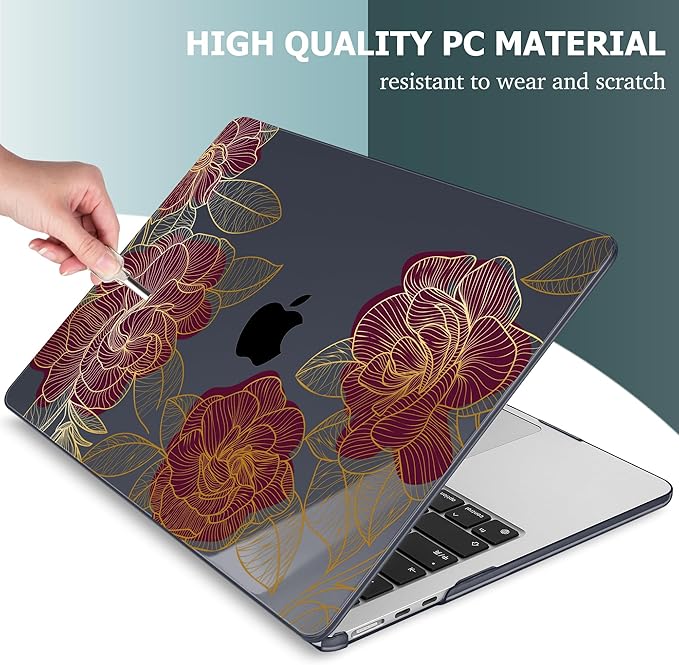 Mektron for 2025 M4 MacBook Air 13.6 Inch A3240 Case Fits 2023 A2681 M2 2024 - Image 7
