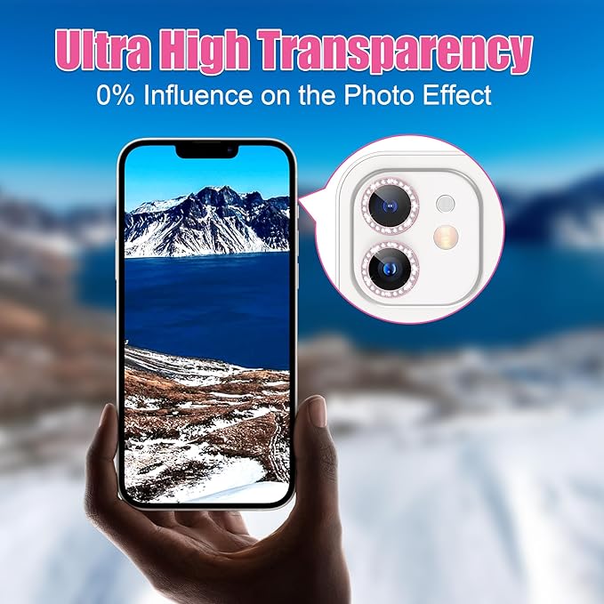 AGVEE 3+3 6 Pack for iPhone 12 Pro/12/12 Mini/11 Pro Max/11 Pro/11 Camera Lens - Image 6