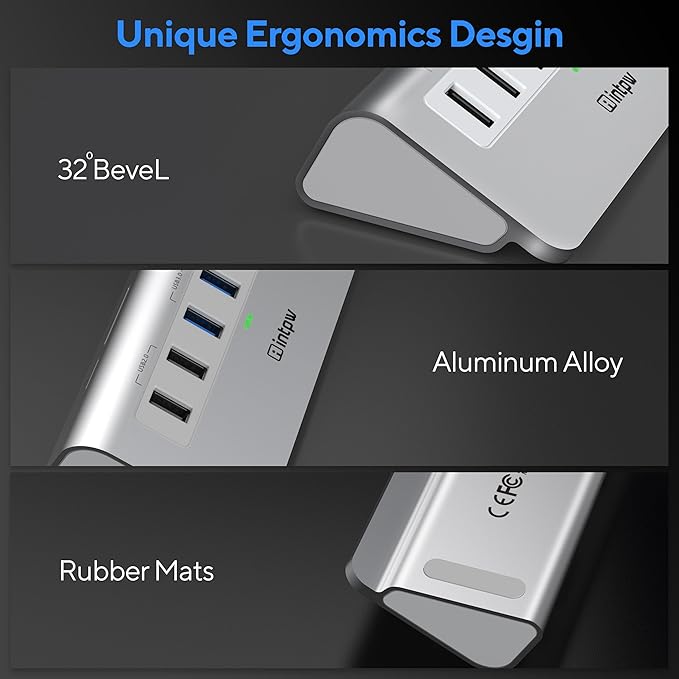 USB C Hub, intpw 9-in-1 USB Hub - Image 3