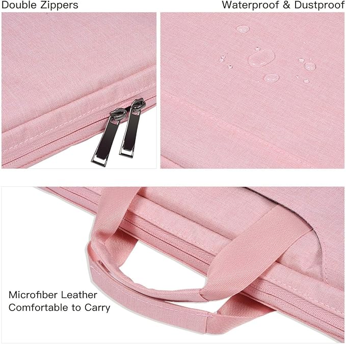 14 15 Inch Laptop Case Women Ladies Bag TSA Laptop Sleeve - Image 4