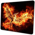 Cool Phoenix Mouse Pad Personalized Design, Non-Slip Surface, Rubber Base by Shalysong