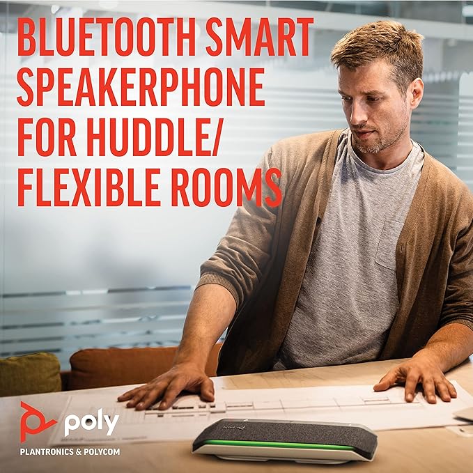 Poly - Sync 40 Smart Speakerphone - Flexible Work Spaces - Connect to PC/Mac - Image 5
