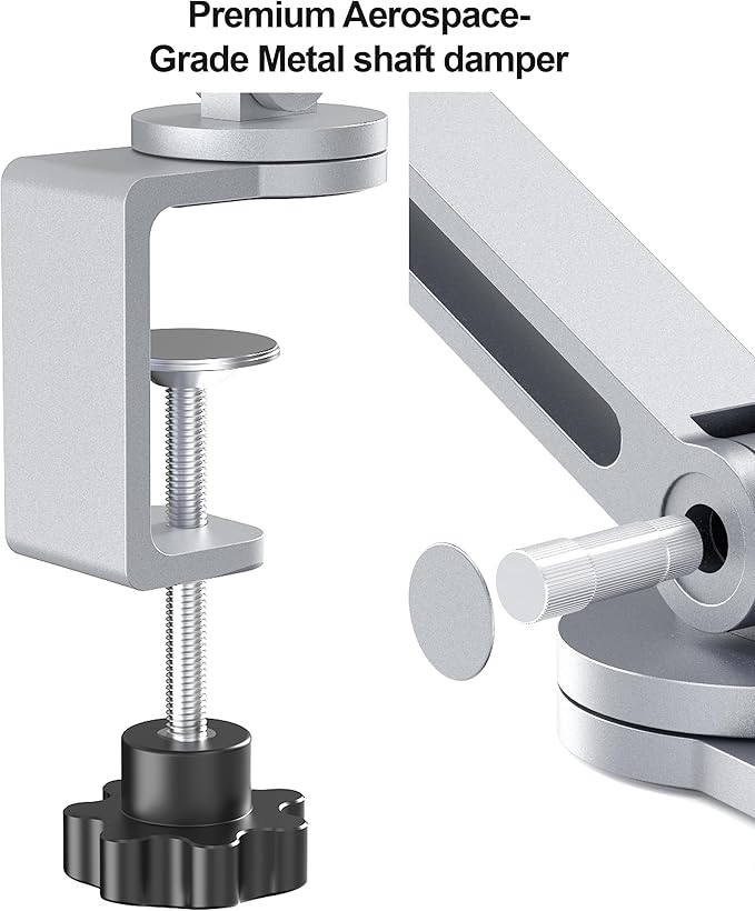 Tablet Arm Mount with Super Grip, Adjustable Foldable Holder & Heavy Duty - Image 4