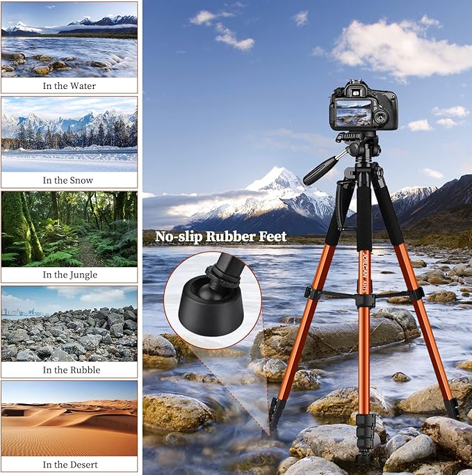 JOILCAN Tripod Camera Tripods, Heavy Duty Tall Cameras Tripod Stand, - Image 3
