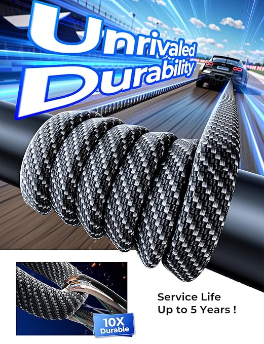 SHEZI 4-in-1 USB C Cable 60W 5FT Compatible - Image 9
