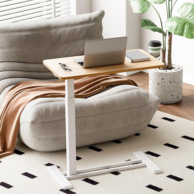 SANODESK Medical Adjustable Overbed Bedside Table - Image 6