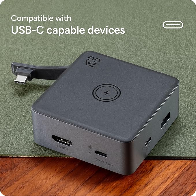 ZAGG 4-Port Hub with Wireless Charging - Image 7