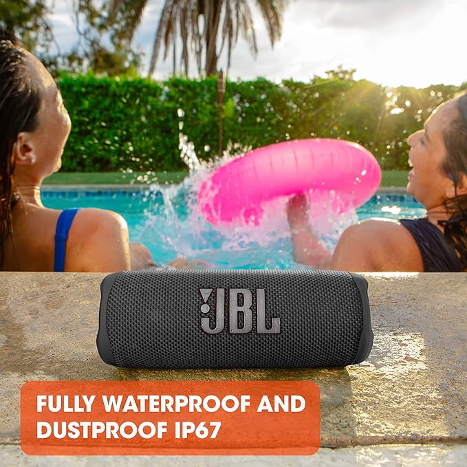 JBL Flip 6 - Portable Bluetooth Speaker, powerful sound and deep bass, IPX7 - Image 6