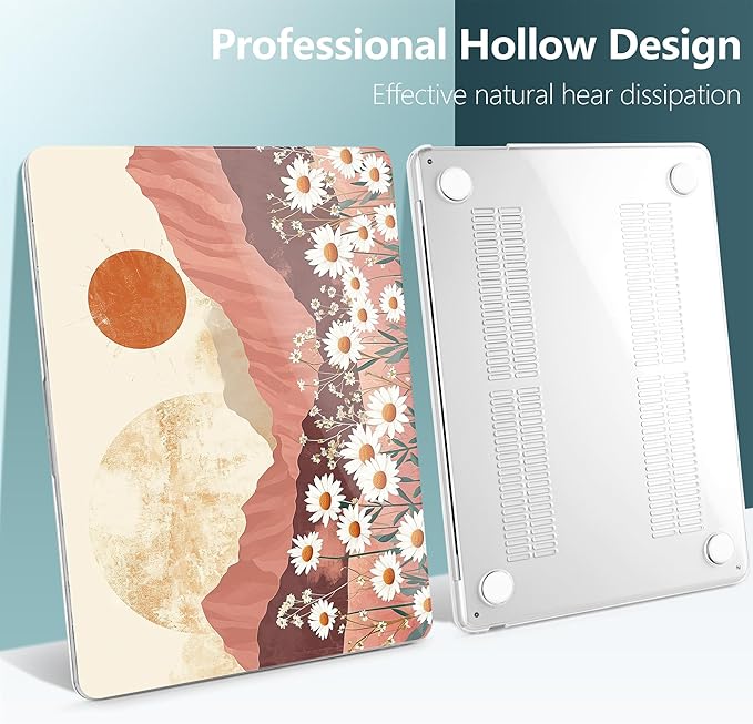 TWOLSKOO Compatible with M4 MacBook Air 13.6 inch Case 2025-2022 Release M4 - Image 5