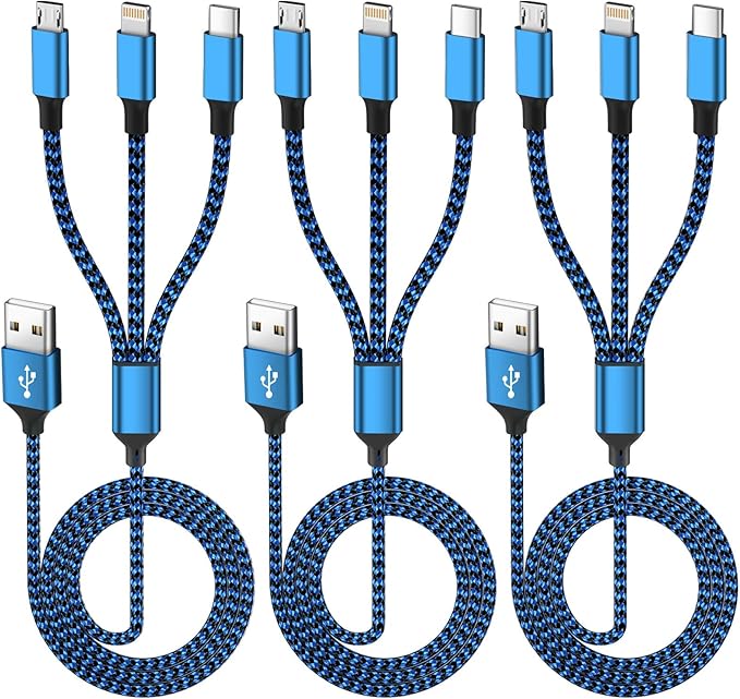 Multi Charging Cable, 3 in 1 Charging Cable by MPATIBY