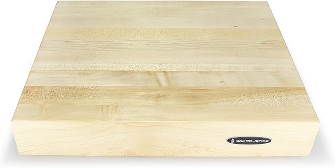 IsoAcoustics Delos Turntable Isolation Butcher Block Series: 1815M2 Maple - Image 4