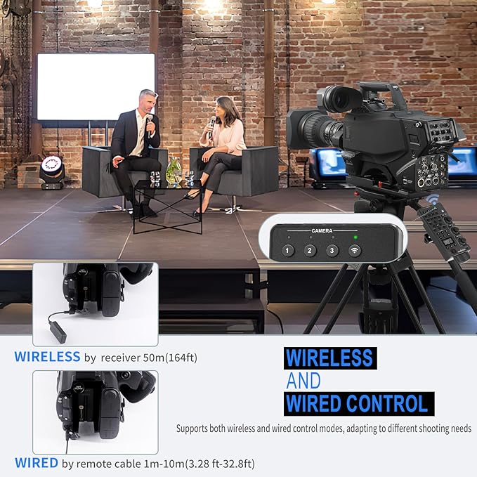 Wireless and Wired Remote Commander & Lanc Camera Zoom Controller - Image 2