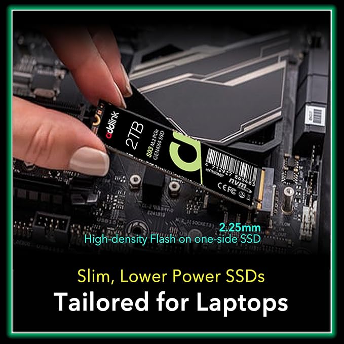 Addlink S93 2TB PCIe 4.0 M.2 Gen 4 Memory Expansion SSD, Internal Solid State - Image 5