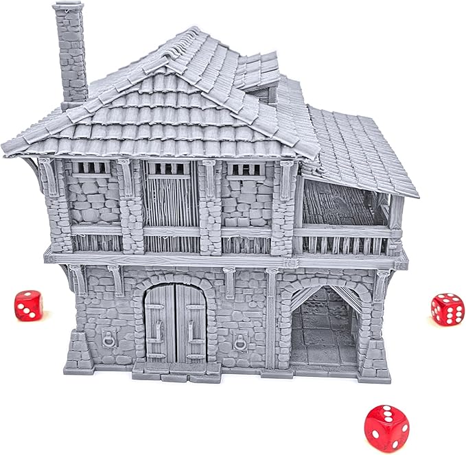 The Warehouse by Printable Scenery, 3D Printed Tabletop RPG Scenery and Wargame - Image 2