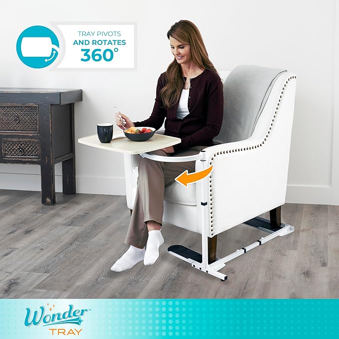 Stander Wonder Tray, Adjustable Swivel Table, Large Laptop Stand, Couch Desk - Image 7