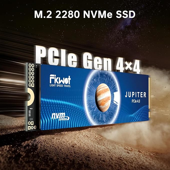 FX991 M.2 SSD 2TB NVMe SSD M2 2280 PCIe Gen 4x4, Read Up to 7300MB/s, Internal - Image 3