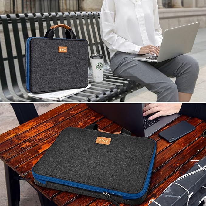 ZINZ Slim Expandable 13 13.3 13.6 14 Laptop Case Sleeve Compatible - Image 6