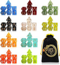 CiaraQ DND dice Set 10x7 Polyhedral Dice by CiaraQ