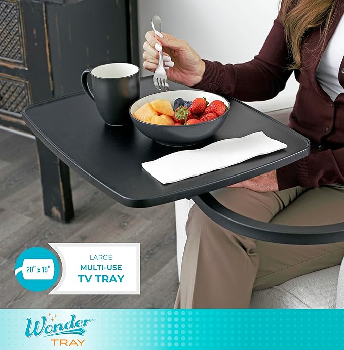 Stander Wonder Tray, Adjustable Swivel Table, Large Laptop Stand, Couch Desk - Image 4