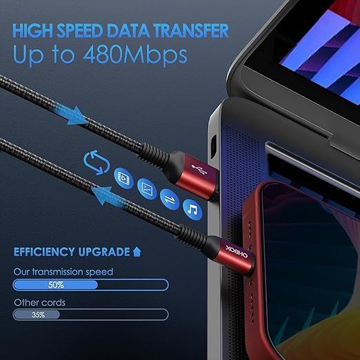 iPhone Charger 10FT Long Cable 3Pack USB-A to Lightning Cable Nylon Braided - Image 6