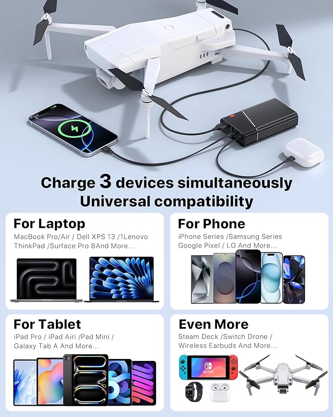 Portable Charger 20000mAh, 22.5W PD 3.0+QC 4.0 Super Fast Charging Power Bank - Image 6