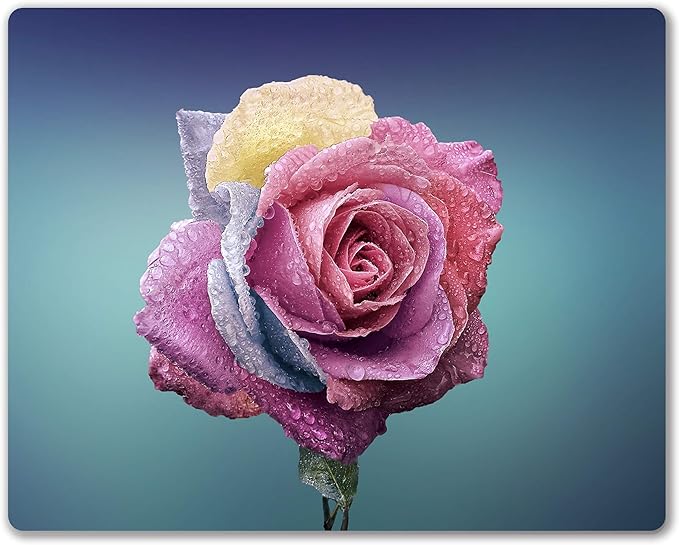 Colorful Rose Mousepad Computer Mouse pad - Image 8