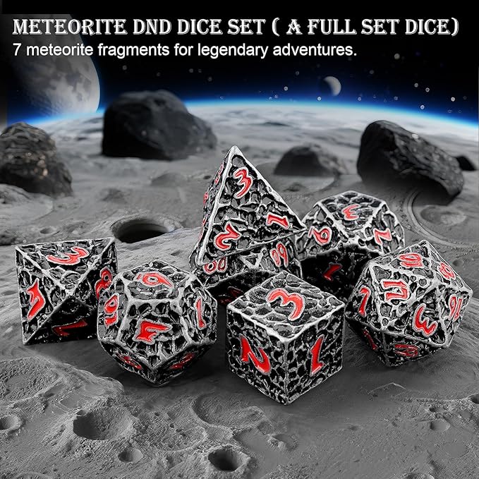 Haxtec DND Dice Set Polyhedral D&D Dice Compatible - Image 5