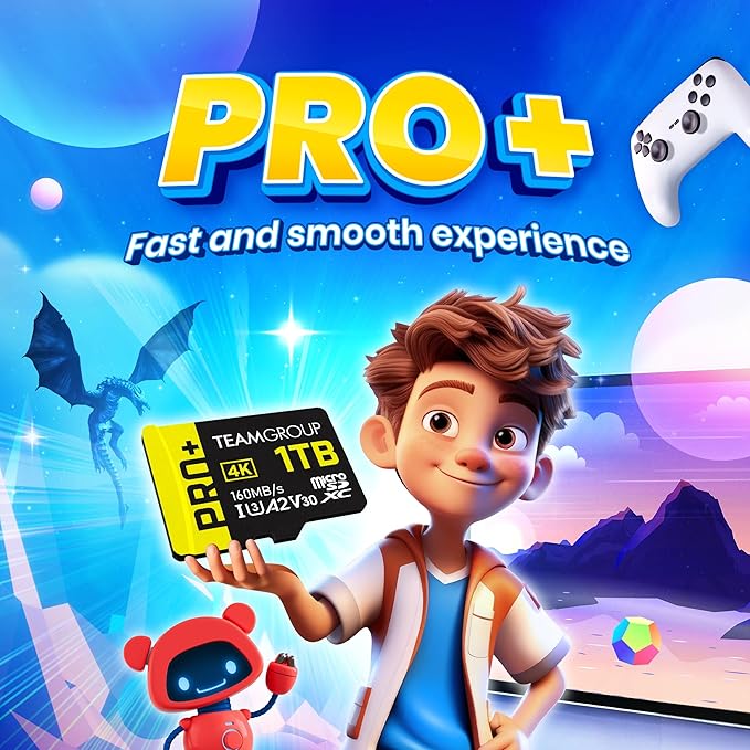 TEAMGROUP A2 Pro Plus Card 512GB Micro SDXC UHS-I U3 A2 V30, Read/Write up to - Image 2