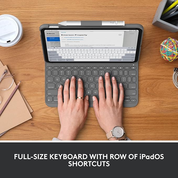 Logitech Slim Folio Keyboard Case - Image 2