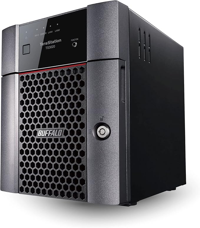 BUFFALO TeraStation 3420DN 4-Bay SMB 8TB Desktop NAS w/Hard Drives Included by BuffaloAmericas