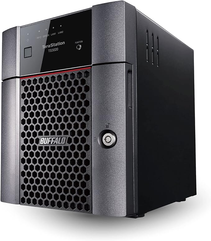 BUFFALO TeraStation 3420DN 4-Bay SMB 16TB Desktop NAS w/Hard Drives Included by BuffaloAmericas