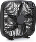 Amazon Basics 3 Speed Box Fan, Indoor Electric Fan by AmazonBasics