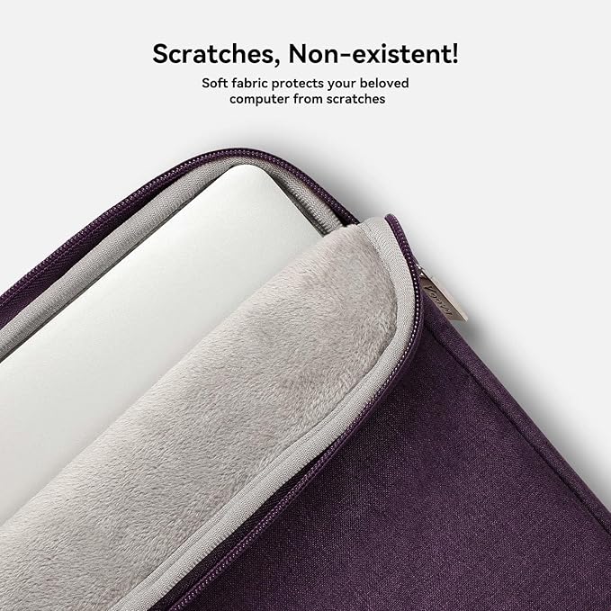 Voova Laptop Bag 17 17.3 Inch Water-resistant Laptop Sleeve Case - Image 3
