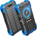 Solar Charger Power Bank, 42800mAh Wireless Portable Charger by Sudrov