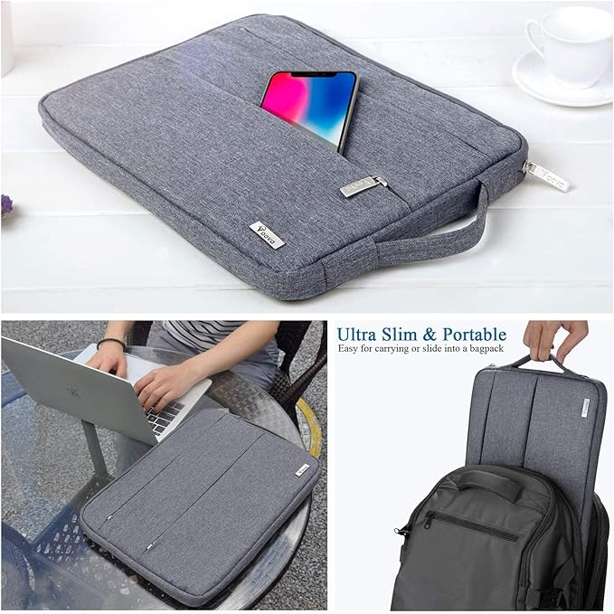 Voova Laptop Sleeve Carrying Case 14 15 Inch Compatible - Image 2