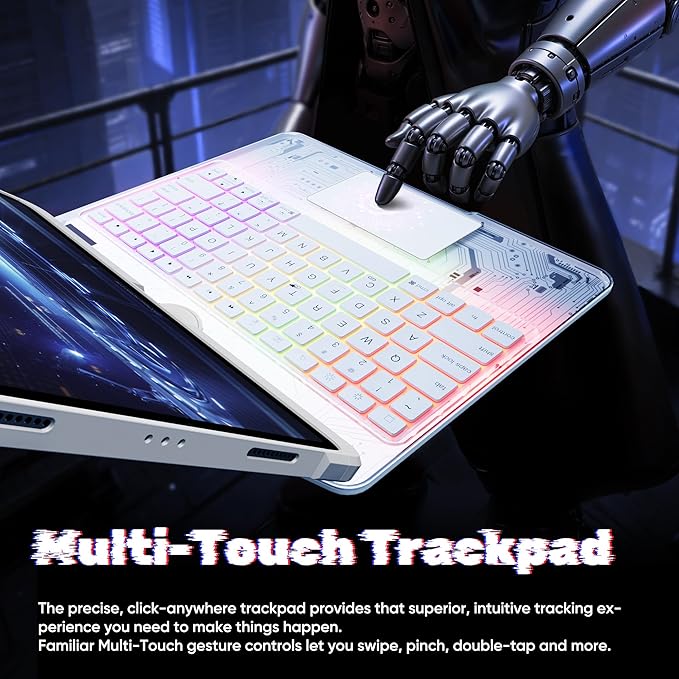 KITONE Transparent Case with Wireless Keyboard - Image 6