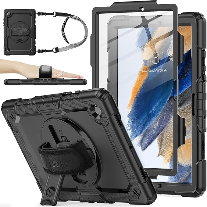 SEYMAC stock Case for Samsung Galaxy Tab A8 10.5'', Full-Body Drop Protection by SEYMACstock